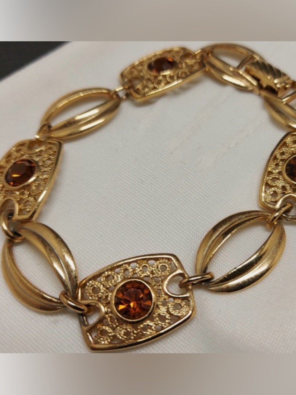 Sarah Cov Gold Tone Bracelet